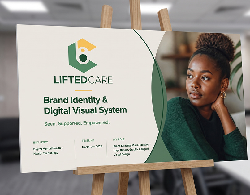 LiftedCare — original design work by Jerry Ogah Roy